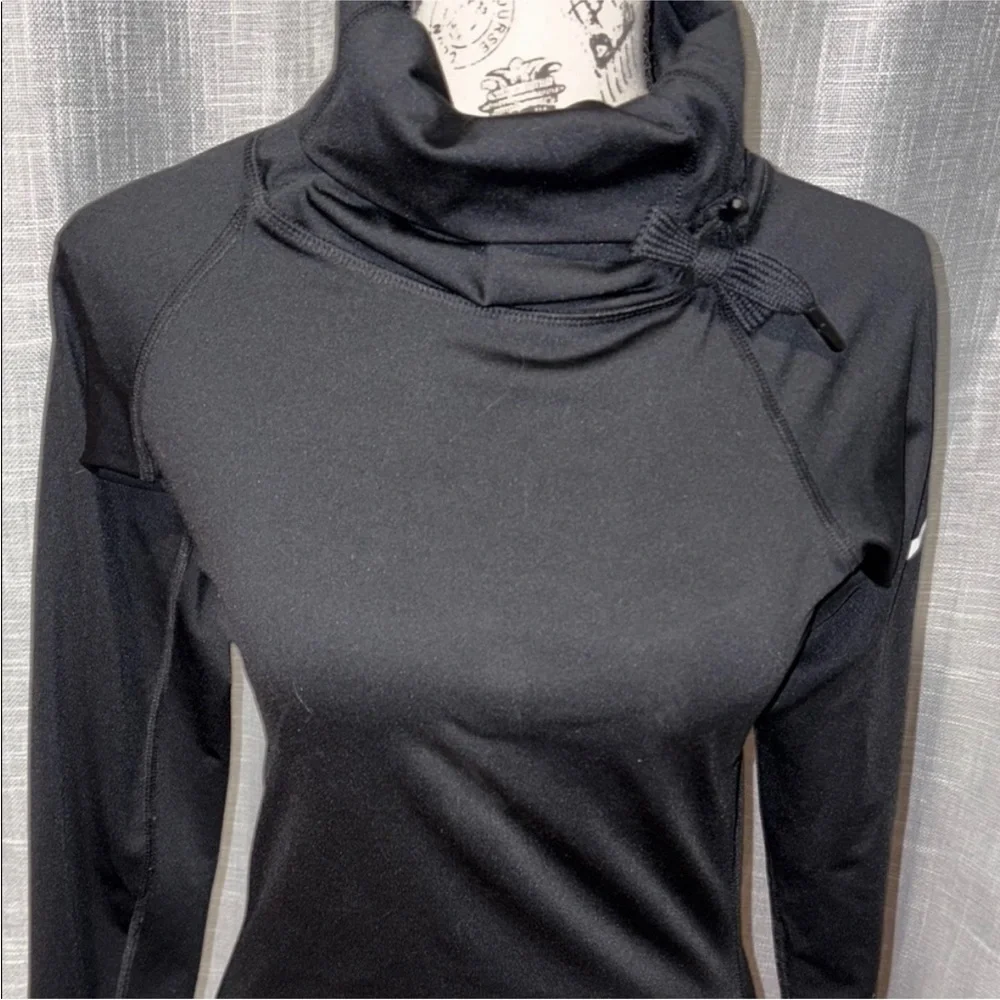 Nike Women's Black Cowl Neck Sweater